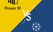 So sánh Power BI với Tablaeu