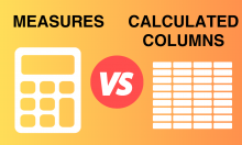 Phân biệt Calculated Columns và Measures